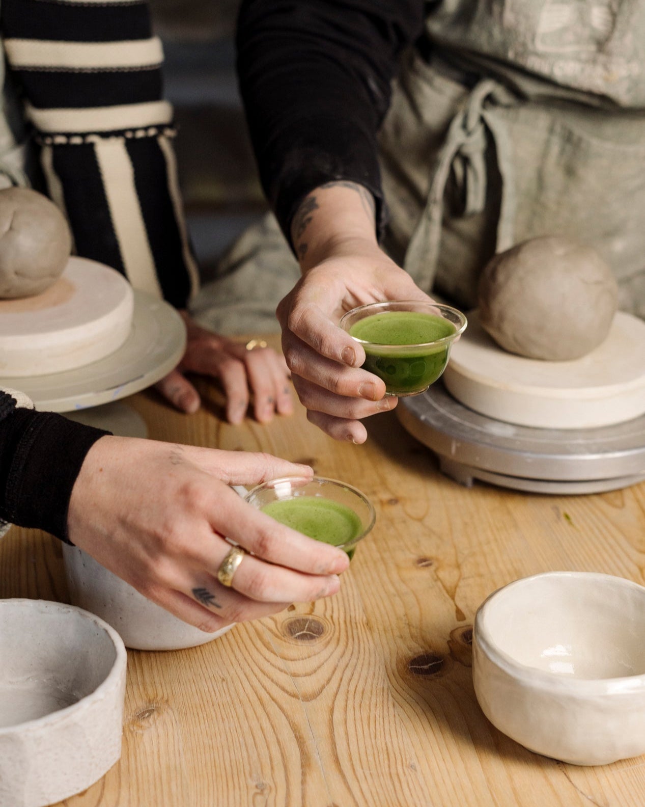 Ton und Matcha