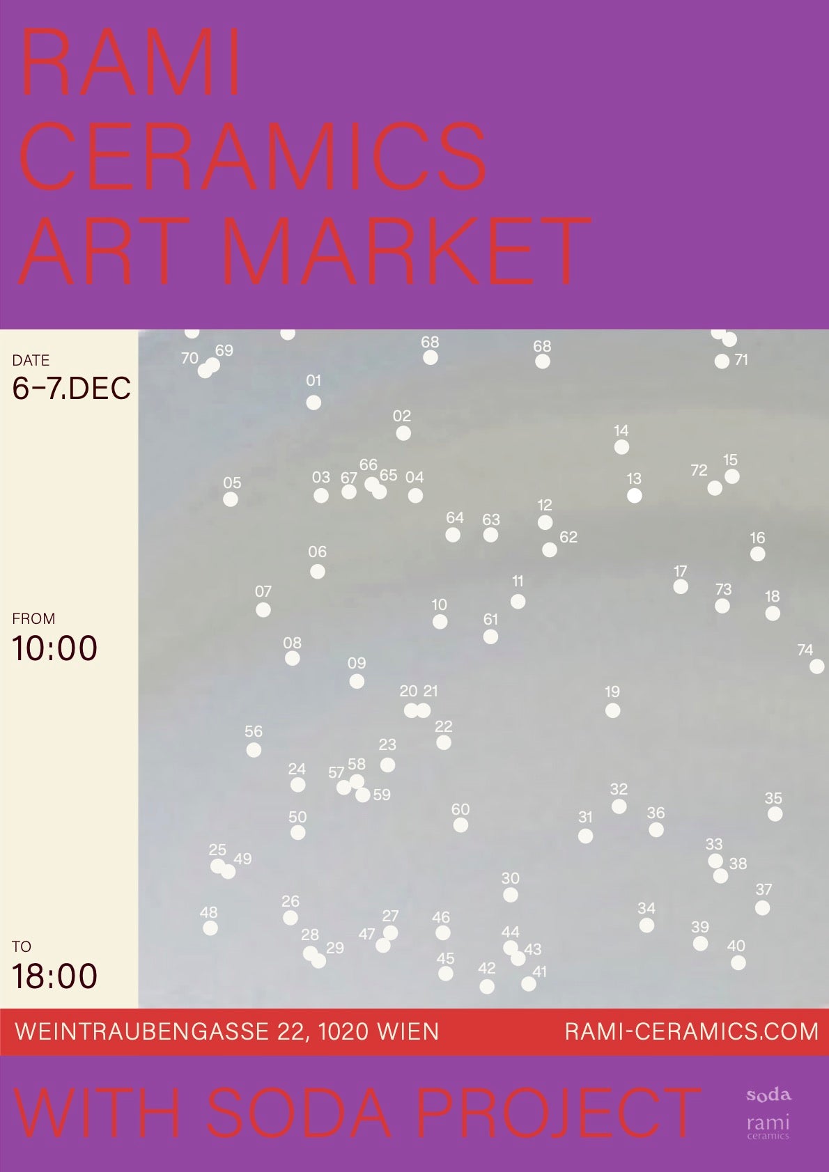 Rami Art Market Stand - half Stand