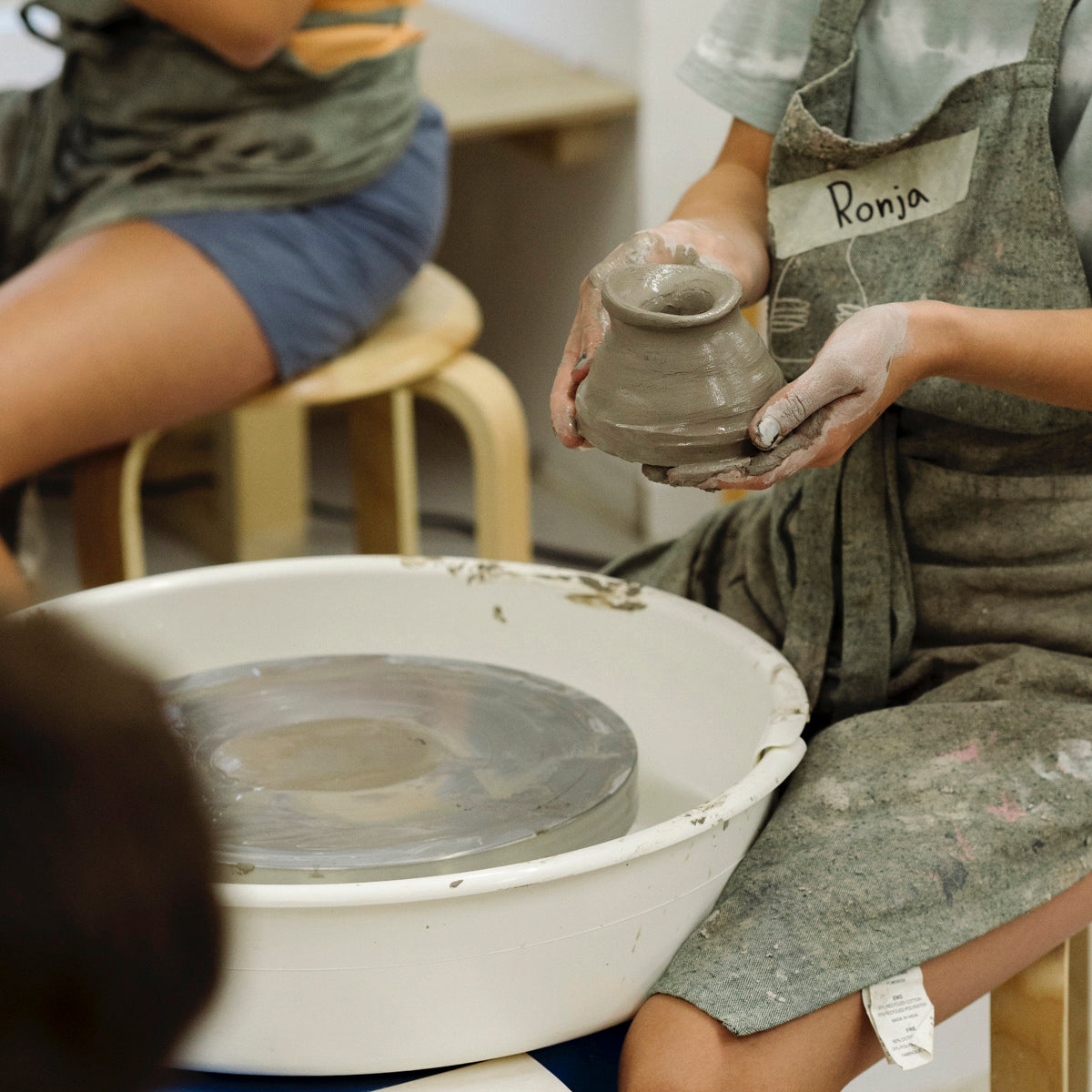 ceramic children's birthday party