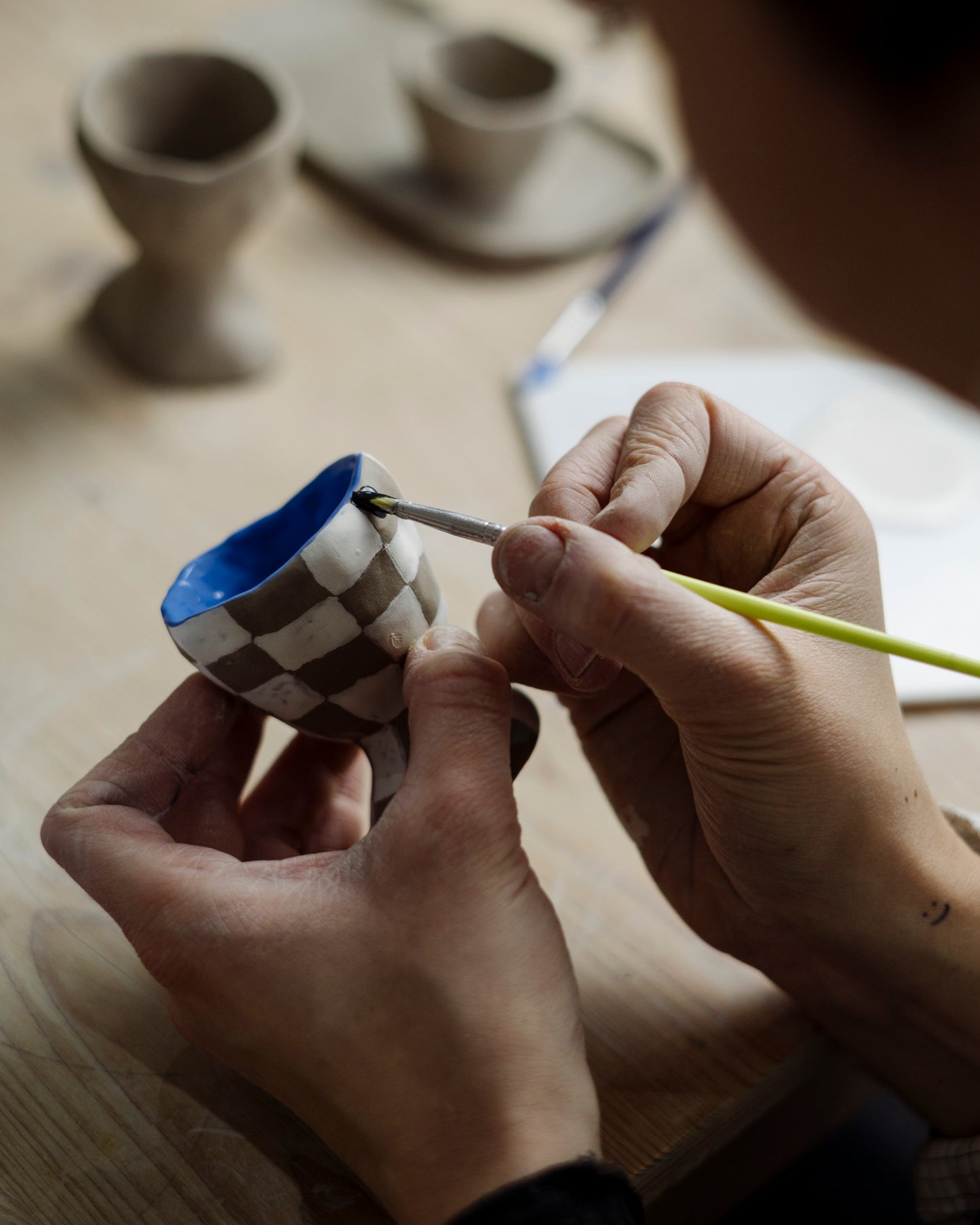 Easter Special Egg Egg Baby! Hand made Eggcups