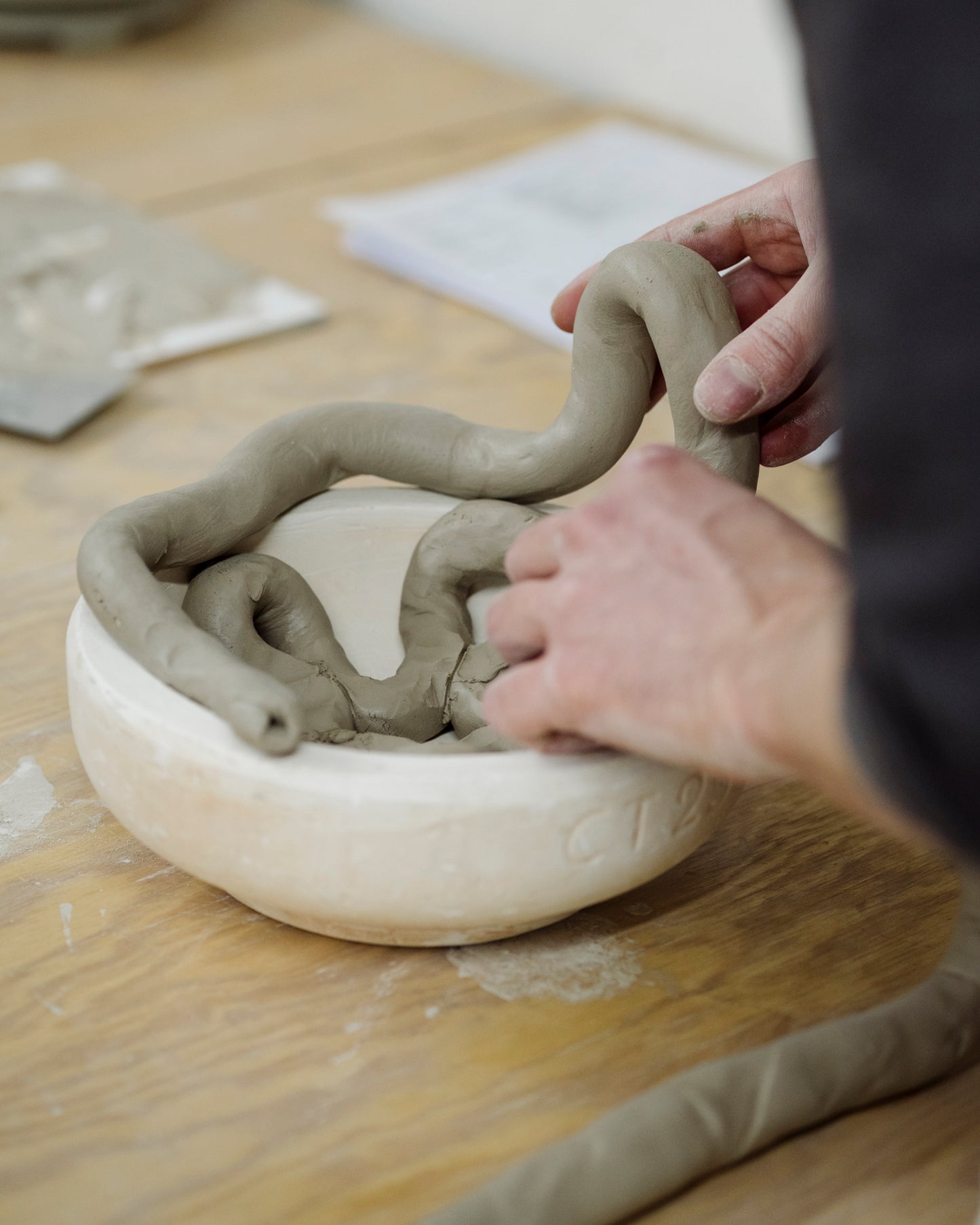 Clay Fruit Bowl - Handbuilding Course