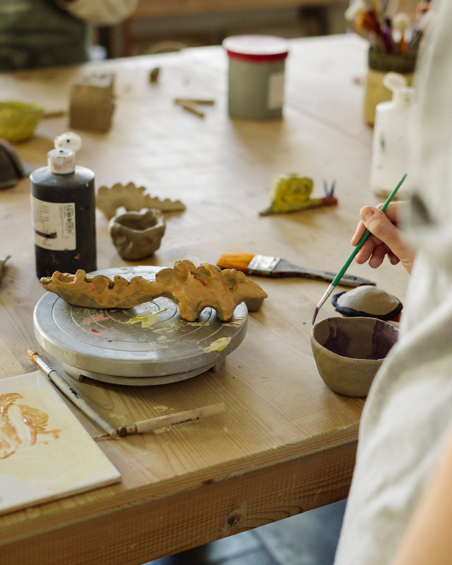 ceramic children's birthday party