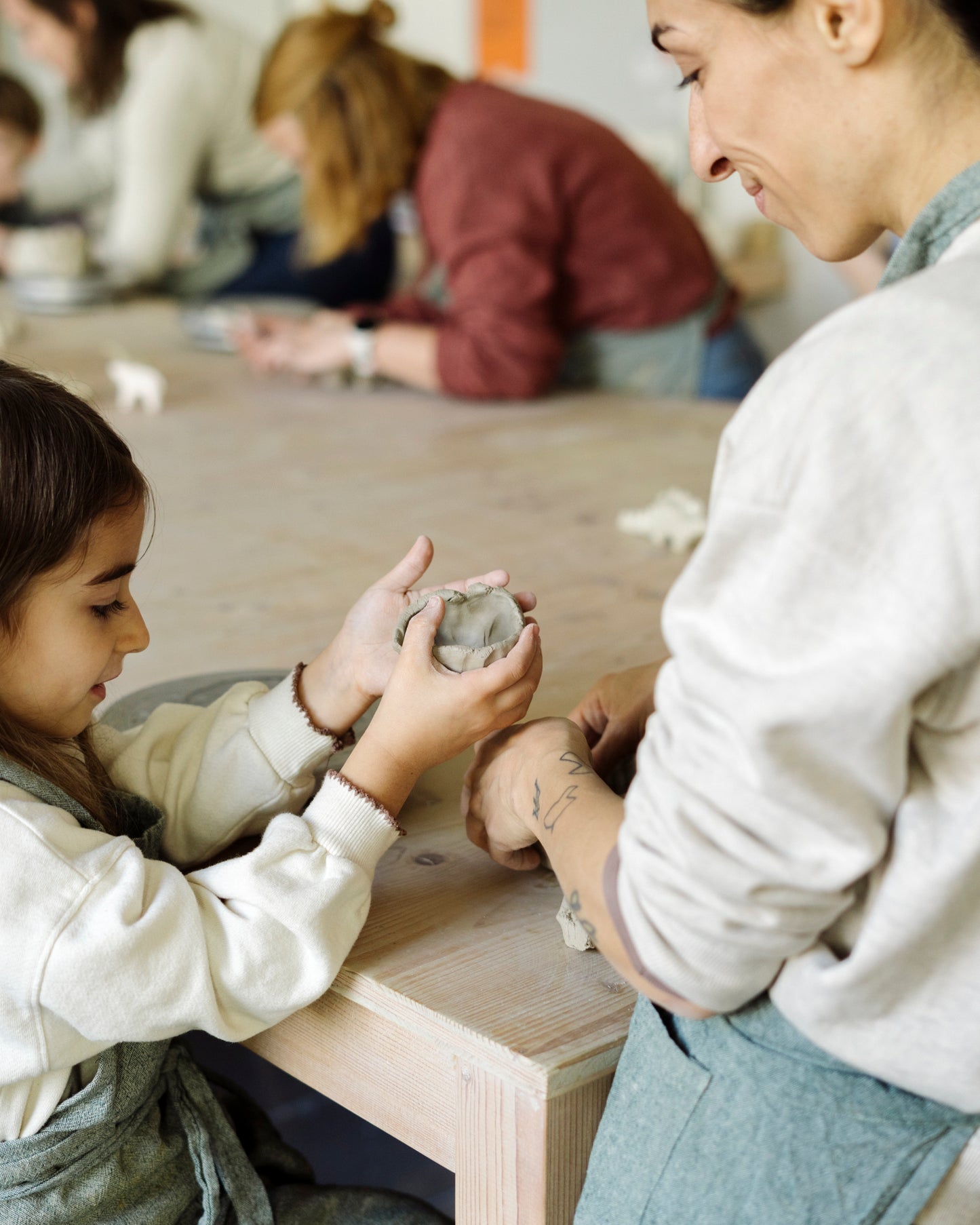 ceramic children's birthday party