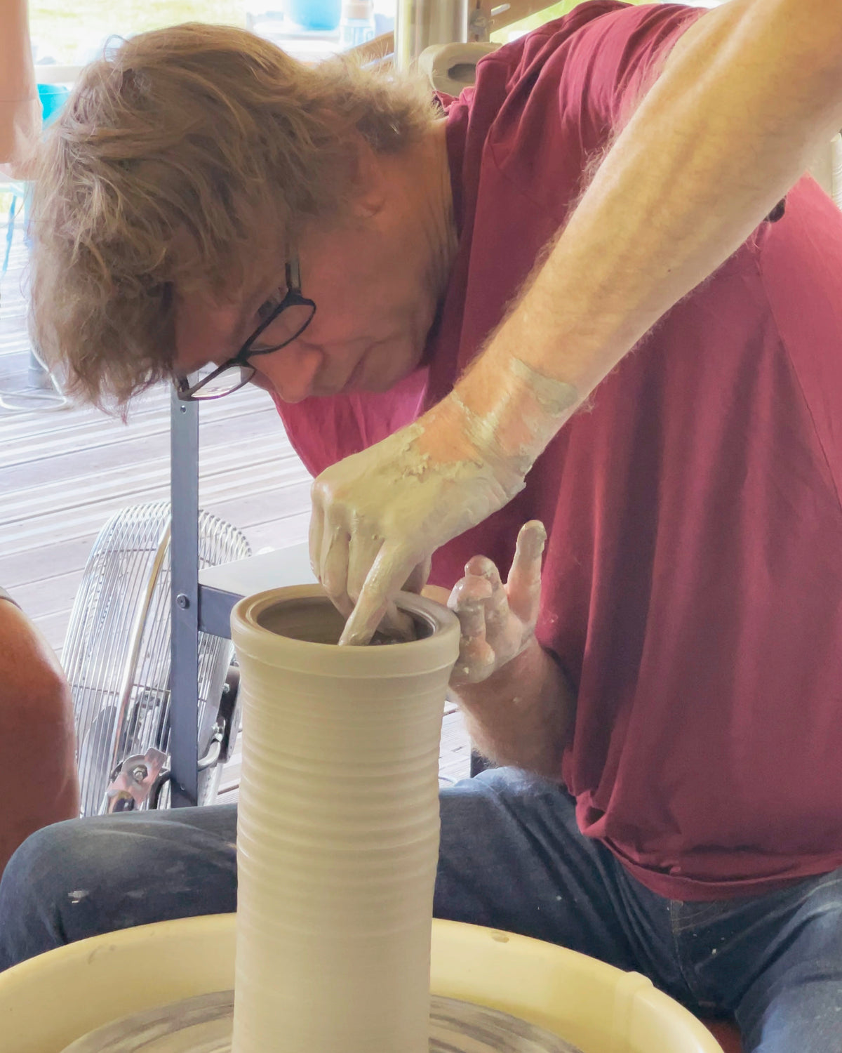 Throwing in Sections with Tom Kemp