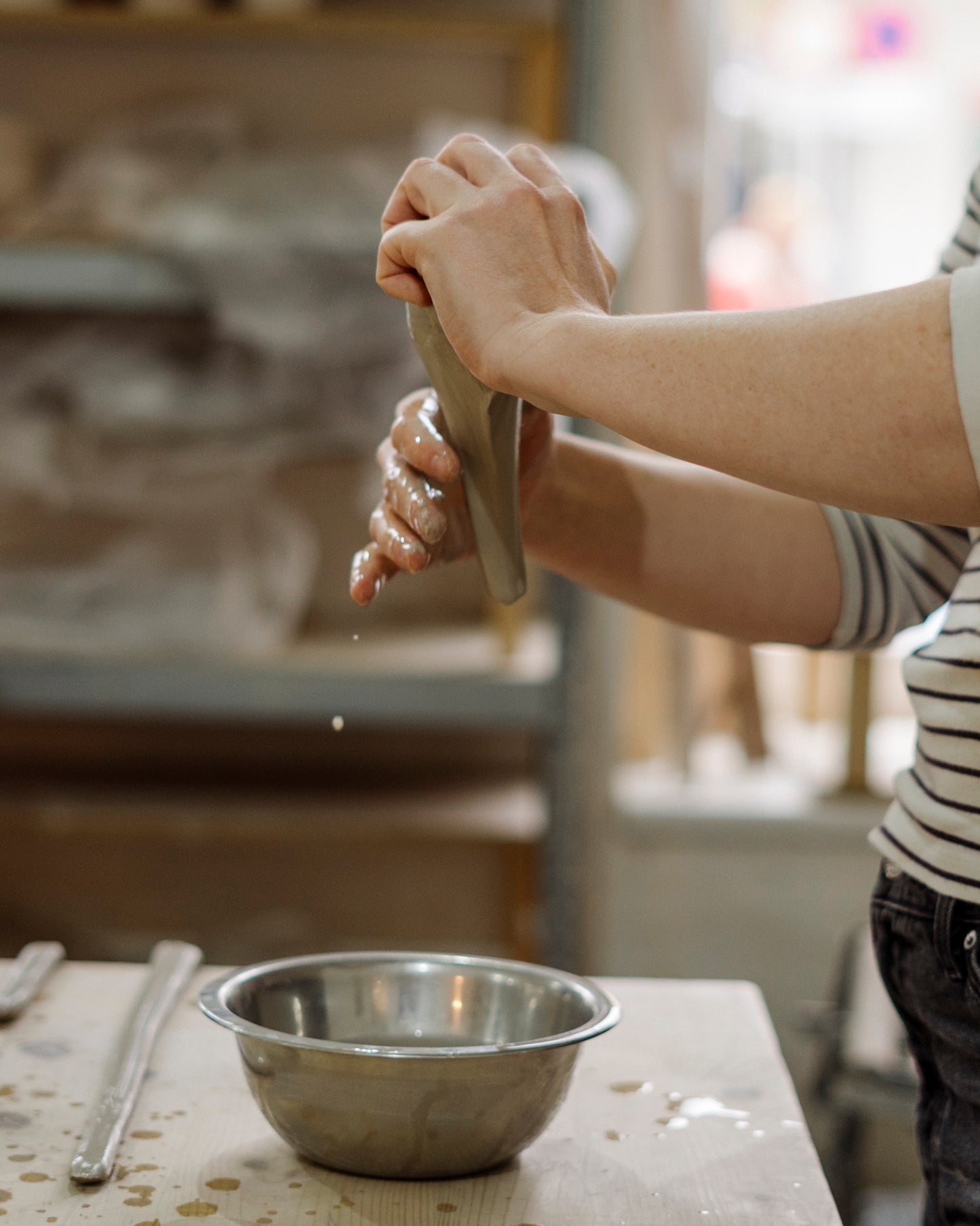 Wheel throwing & handbuilding (8 sessions)